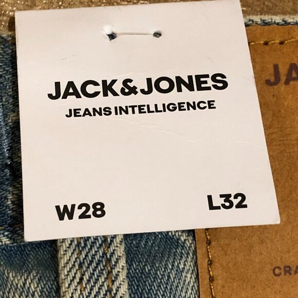 Jack & Jones Baggy Alex Jeans Baggy Fit Denim Blue Sz 28W/32L. NWT $100 - Picture 6 of 6